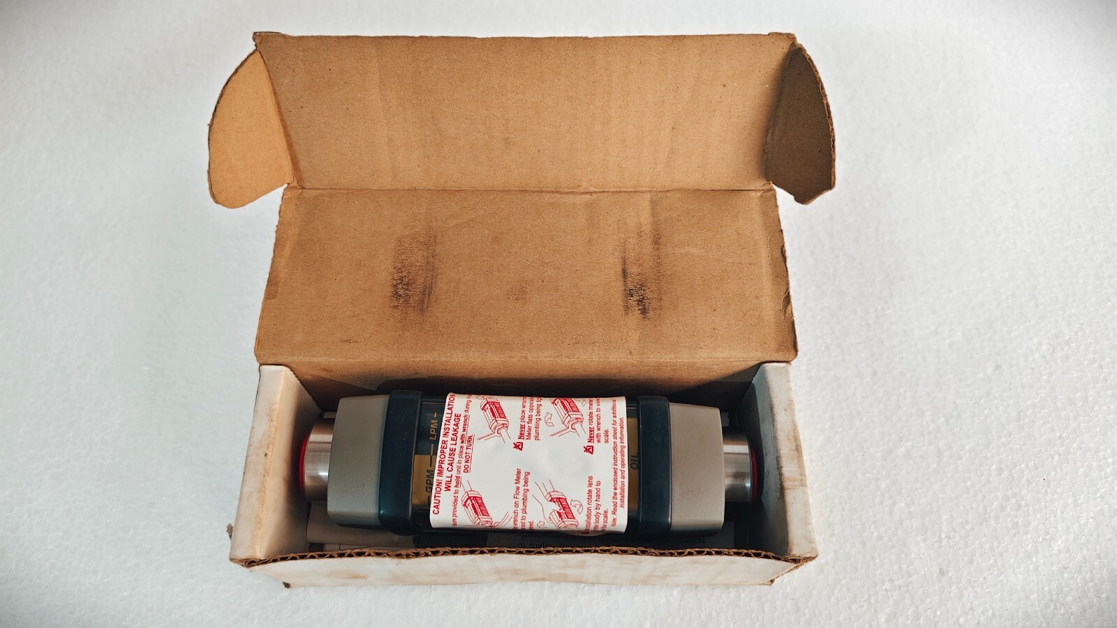 Headland h601s-010-rf / H601S-010-RF Flow Meter 1/2" NPTF 6000 PSI 1-10 GP